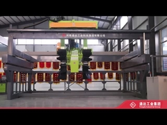 Máy xoắn phân bón bánh xe