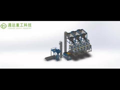 Dòng sản xuất phân bón Granulator cuộn