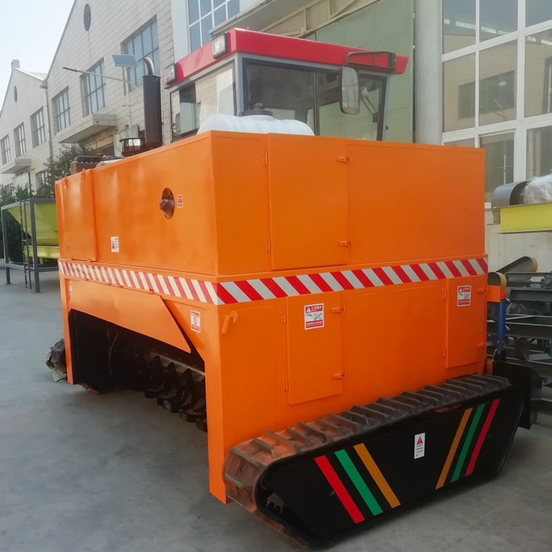 500-700 M3/H Windrow Turner Thiết bị ủ phân lên men Loại bánh xích