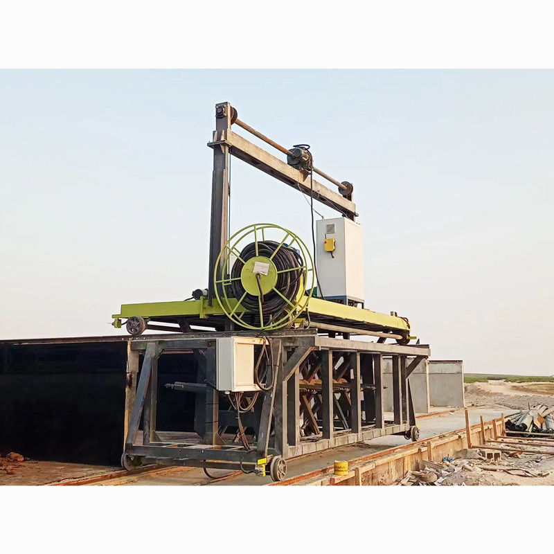 Green Groove Type Compost Turner Máy làm phân gà