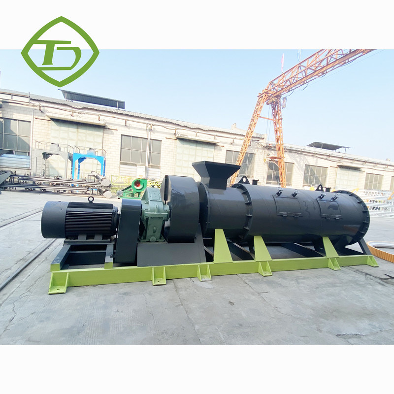 2TPH Máy tạo hạt phân bón hữu cơ loại mới Máy khuấy phân bón răng