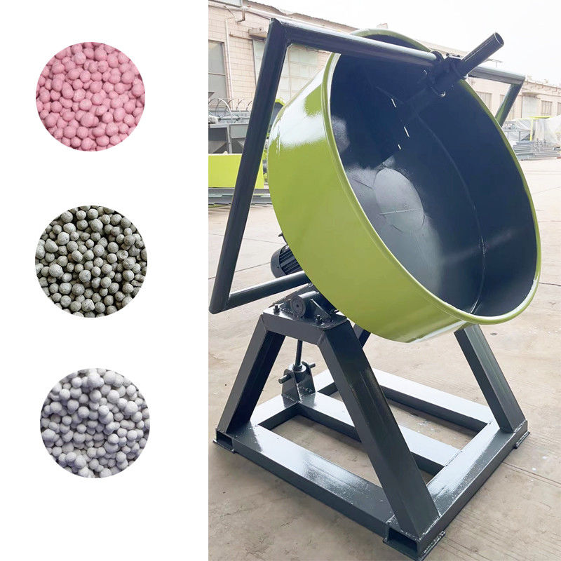 Máy tạo hạt phân bón hữu cơ hiệu quả Máy tạo hạt đĩa phân động vật Pan 6mm