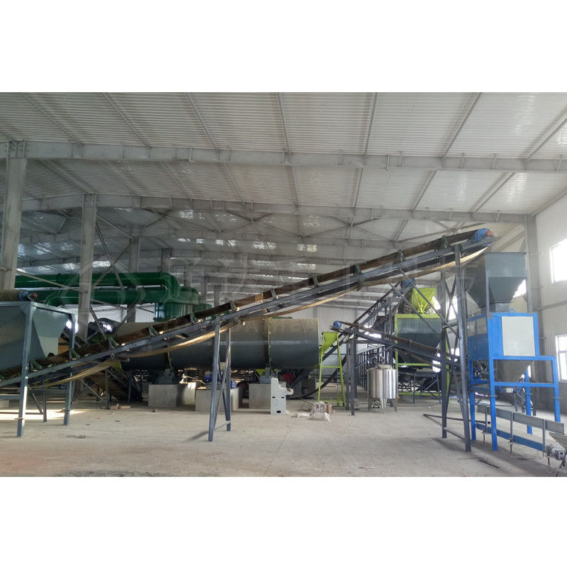 Dây chuyền sản xuất máy tạo hạt phân bón 20 tấn / H cho hạt hữu cơ