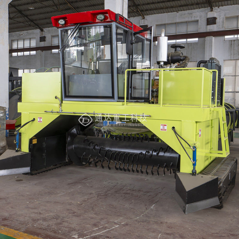 Loại phân bón hữu cơ Máy quay phân trộn cho thiết bị lên men chất thải gia cầm