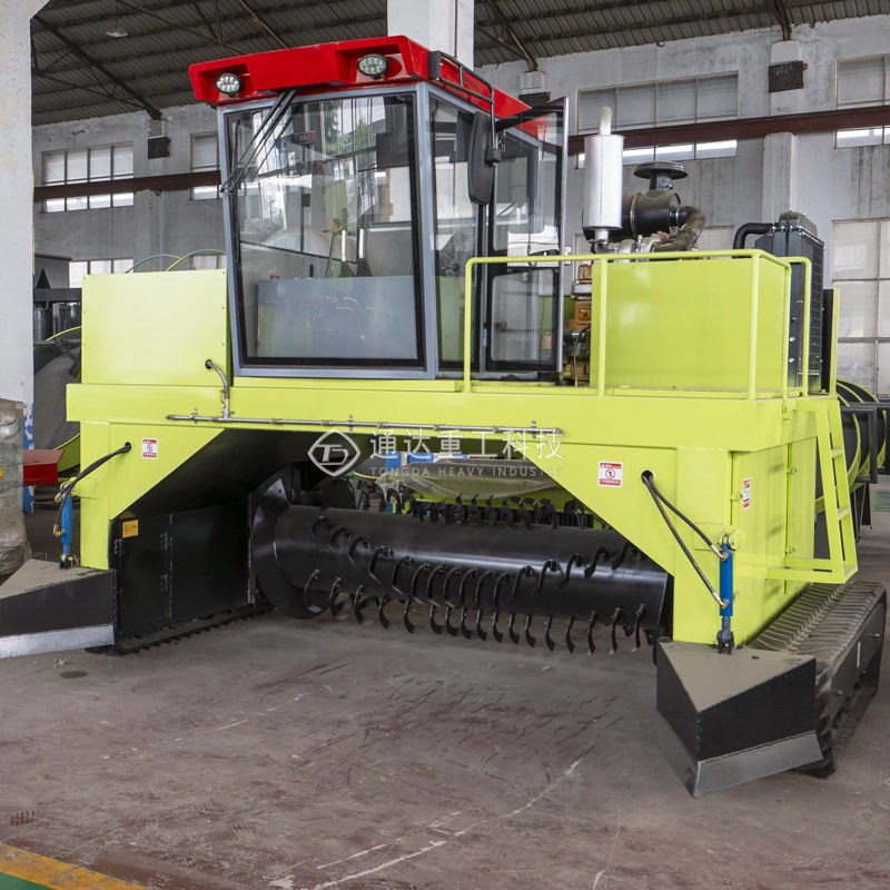 Loại phân bón hữu cơ Máy quay phân trộn cho thiết bị lên men chất thải gia cầm