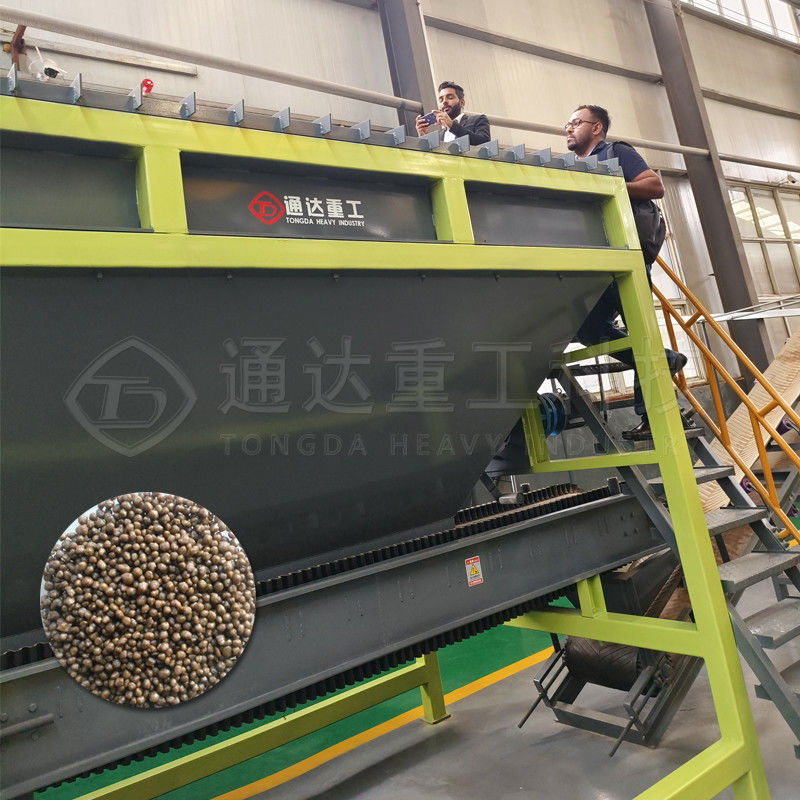 5- 8 tấn / giờ dây chuyền sản xuất phân bón phân bón nguyên liệu hữu cơ thùng phân bón