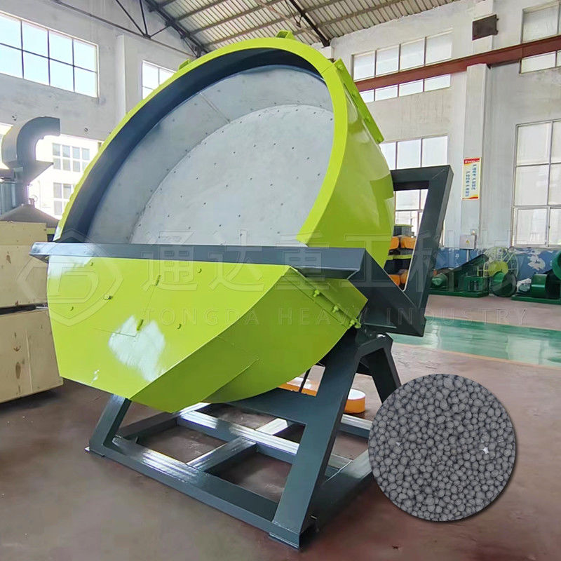 0.8-1.2t/h loại ướt Granulation phân bón đĩa Granulator phân bón đĩa Granulator