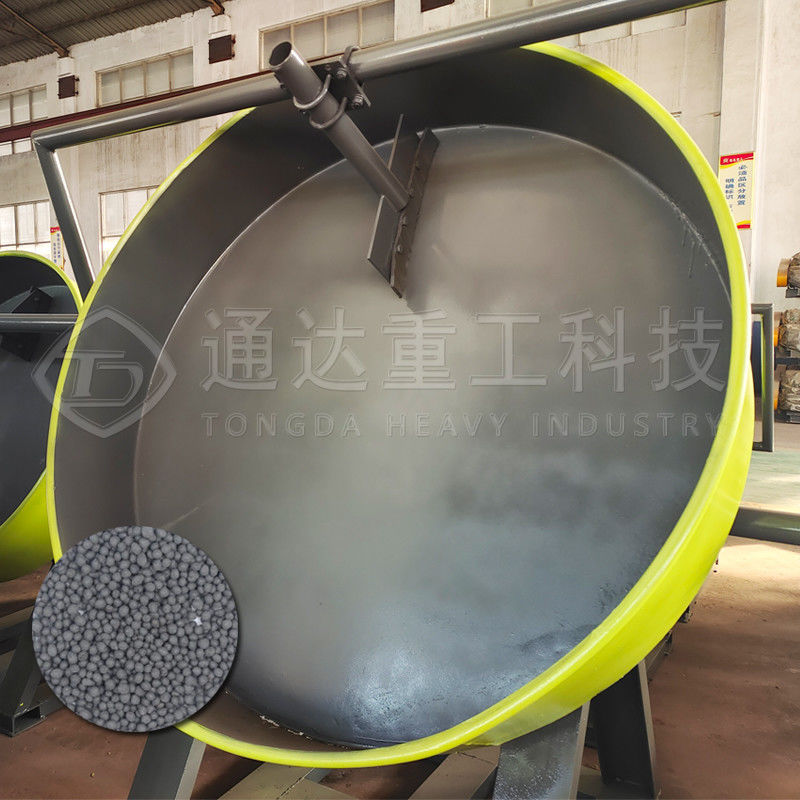 Được sử dụng rộng rãi 1,2-1,5t / h phân bón đĩa Granulator làm cho phân bón hạt máy
