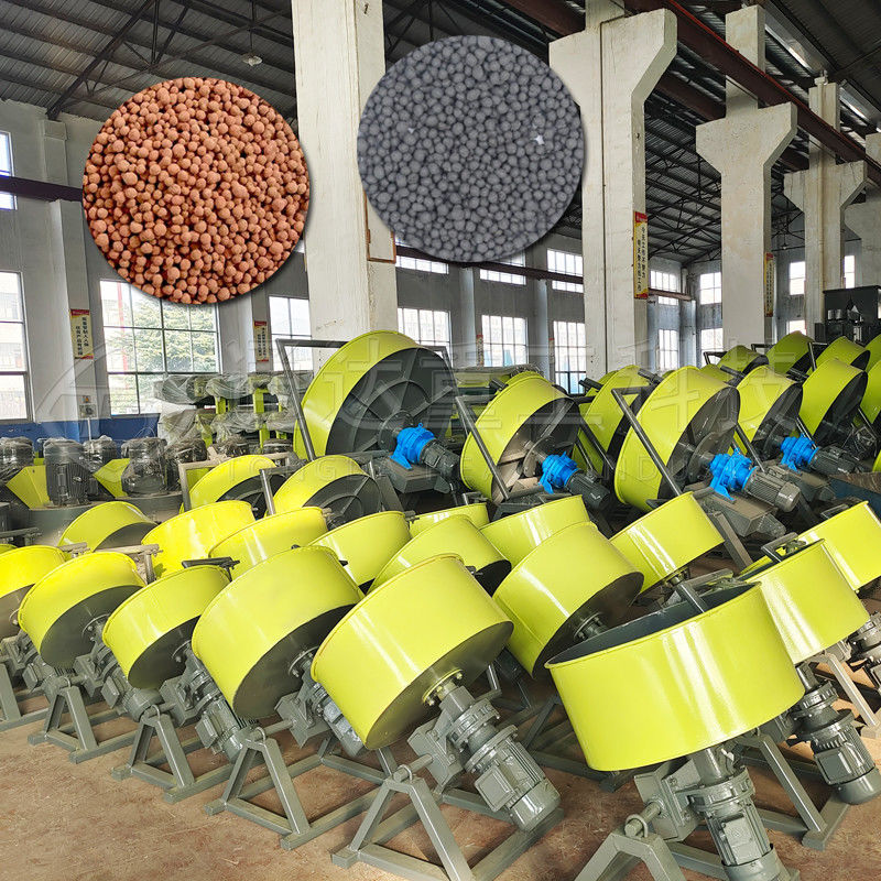 Máy Granulator phân bón hữu cơ Biohumus 1-3t/h Máy Granulator Pan