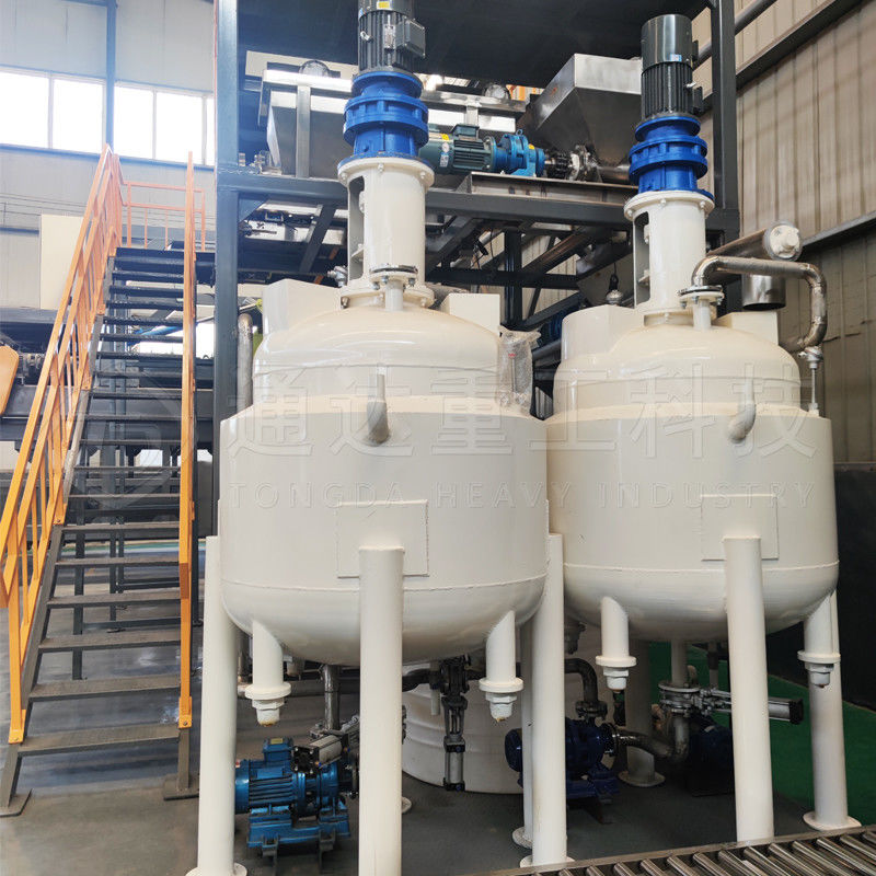 Đường dây sản xuất bón hòa tan trong nước Đường dây sản xuất bón lỏng axit humic