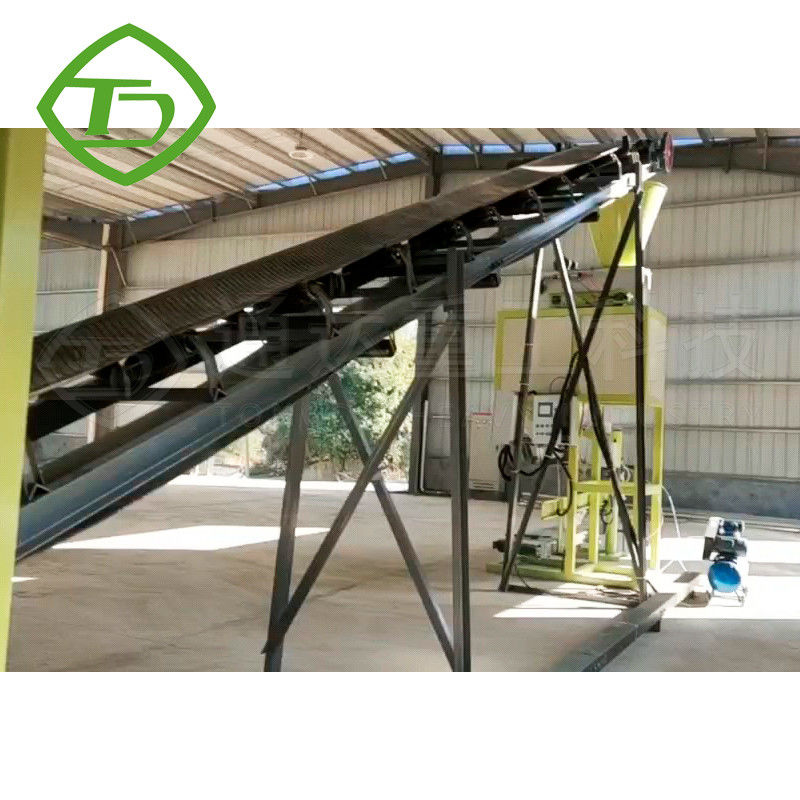 Dải vận chuyển dây chuyền công nghiệp Dải vận chuyển dây chuyền di động phân bón hữu cơ Dải vận chuyển dây chuyền