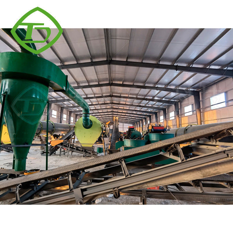 Hệ thống dây chuyền vận chuyển dây chuyền phân bón cho trang trại gà
