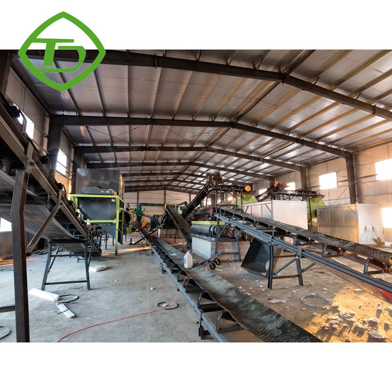 Hệ thống dây chuyền vận chuyển dây chuyền phân bón cho trang trại gà
