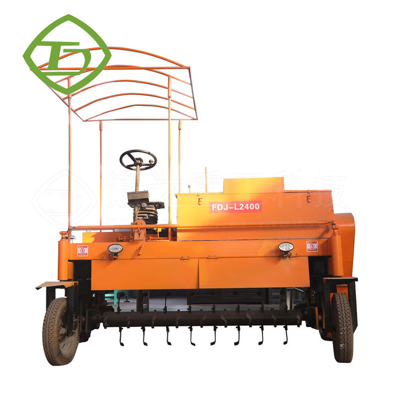 Loại di chuyển phân bón Turner phân bón máy làm phân nấm Máy trộn phân bón